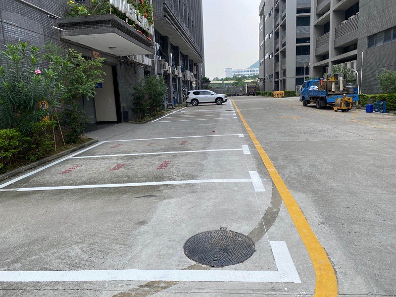 深圳消防划线,深圳通道禁止停车划线-兴顺交通划线价格、电话、图片